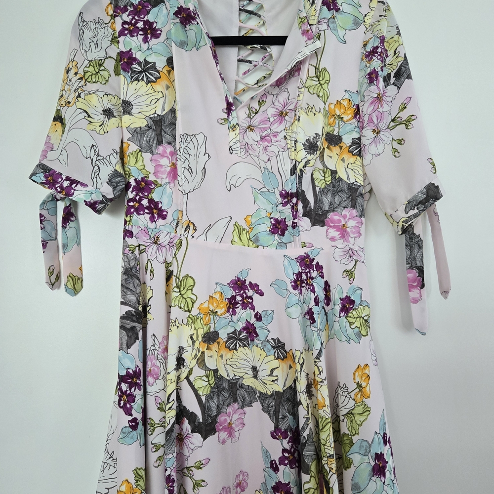 Guess Pastel Floral Dress